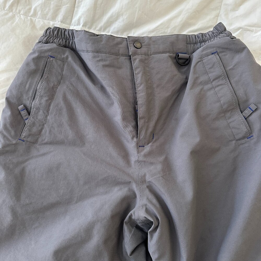 Land's End Boys Ski Snowboard Pants Gray Waterproof , Size 18